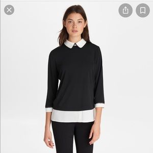 Karl Lagerfeld Paris twofer top